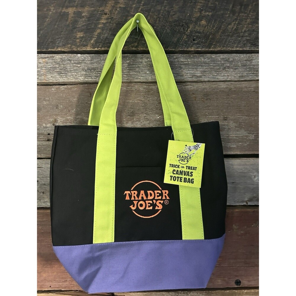 Trader Joe’s Mini Green Tote Bag – (Limited Edition)
